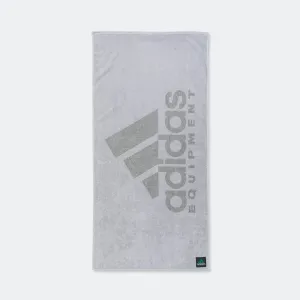 Logo Towel - Light Grey Heather