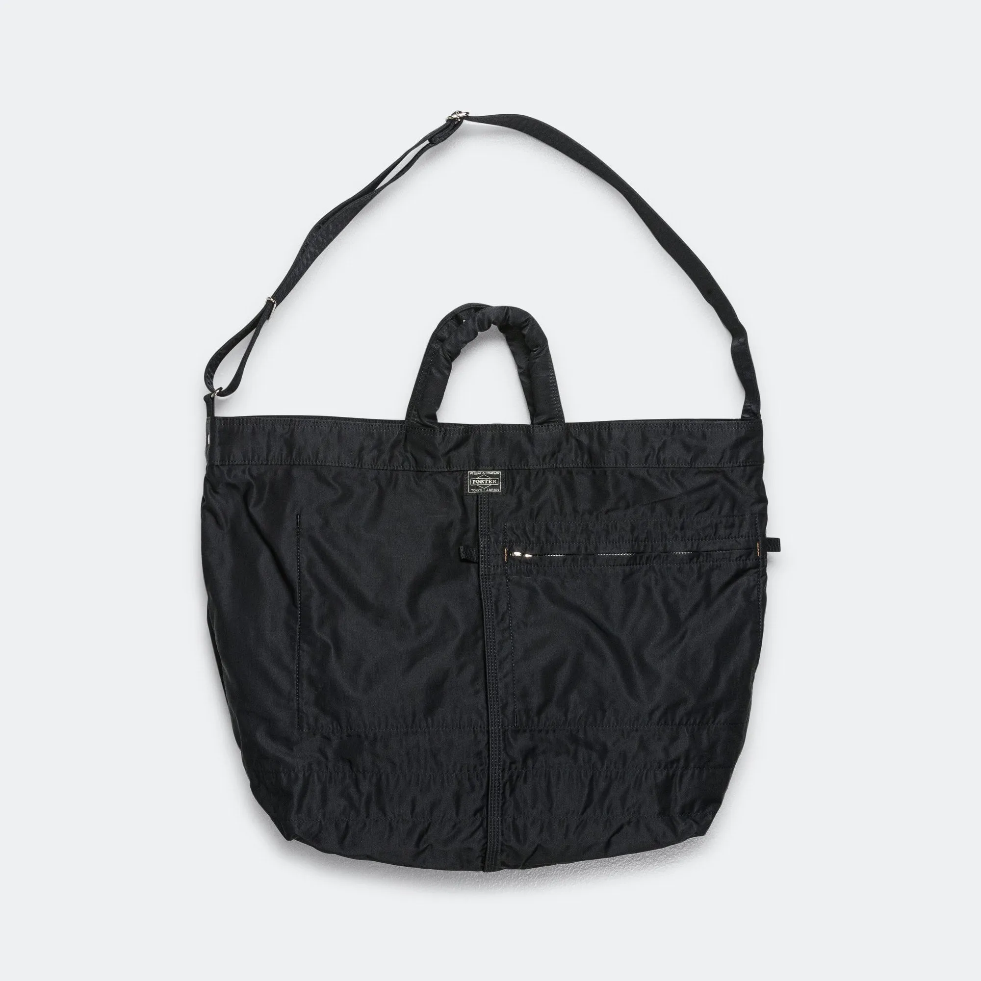 MILE 2WAY Tote Bag (L) - Black