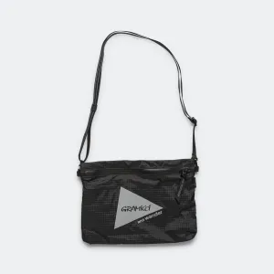 Nylon Sacoche x and wander - Black