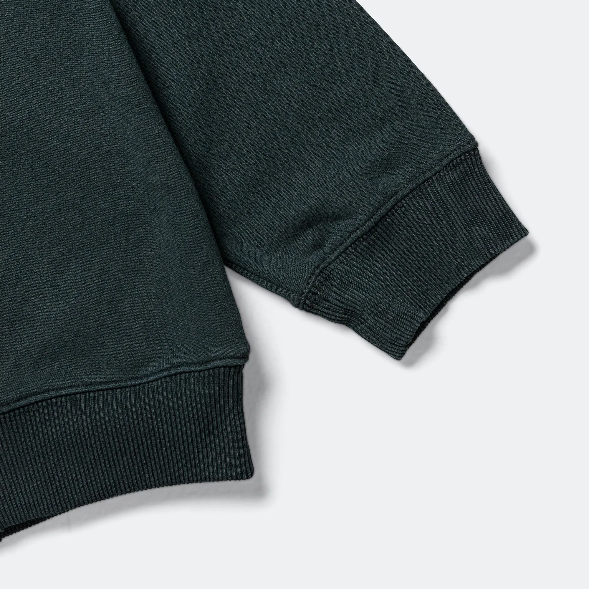 Panelled Crewneck Numbers Motif - Navy