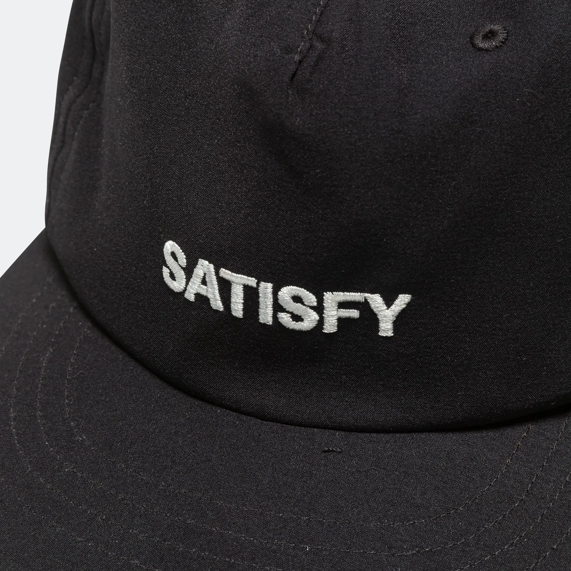 PeaceShell 5-Panel Pinch Cap - Black