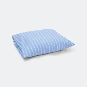 Percale Pillow Case - Island Blue Stripes