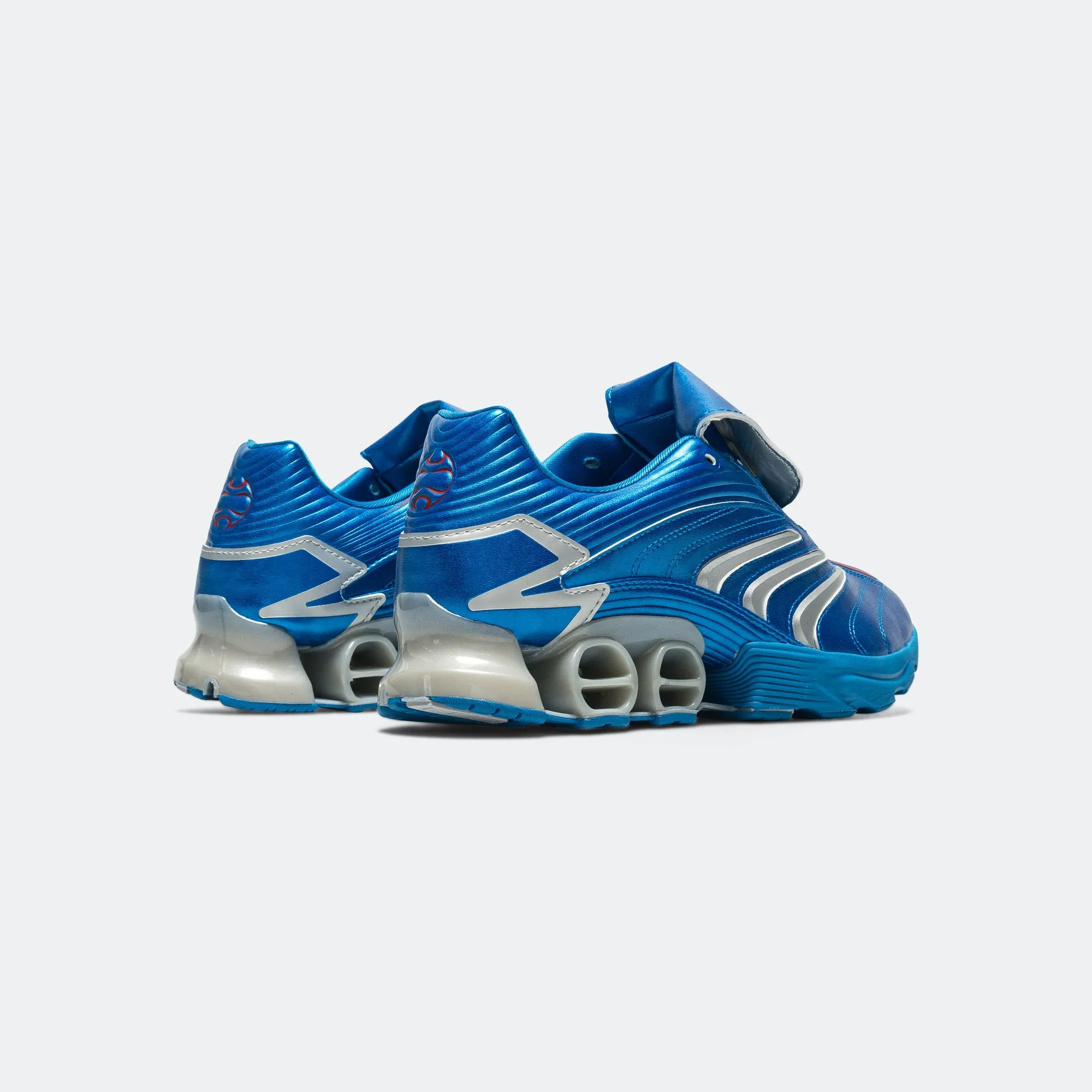 Predator Megaride - Shock Blue/Silver Metallic-Better Scarlet