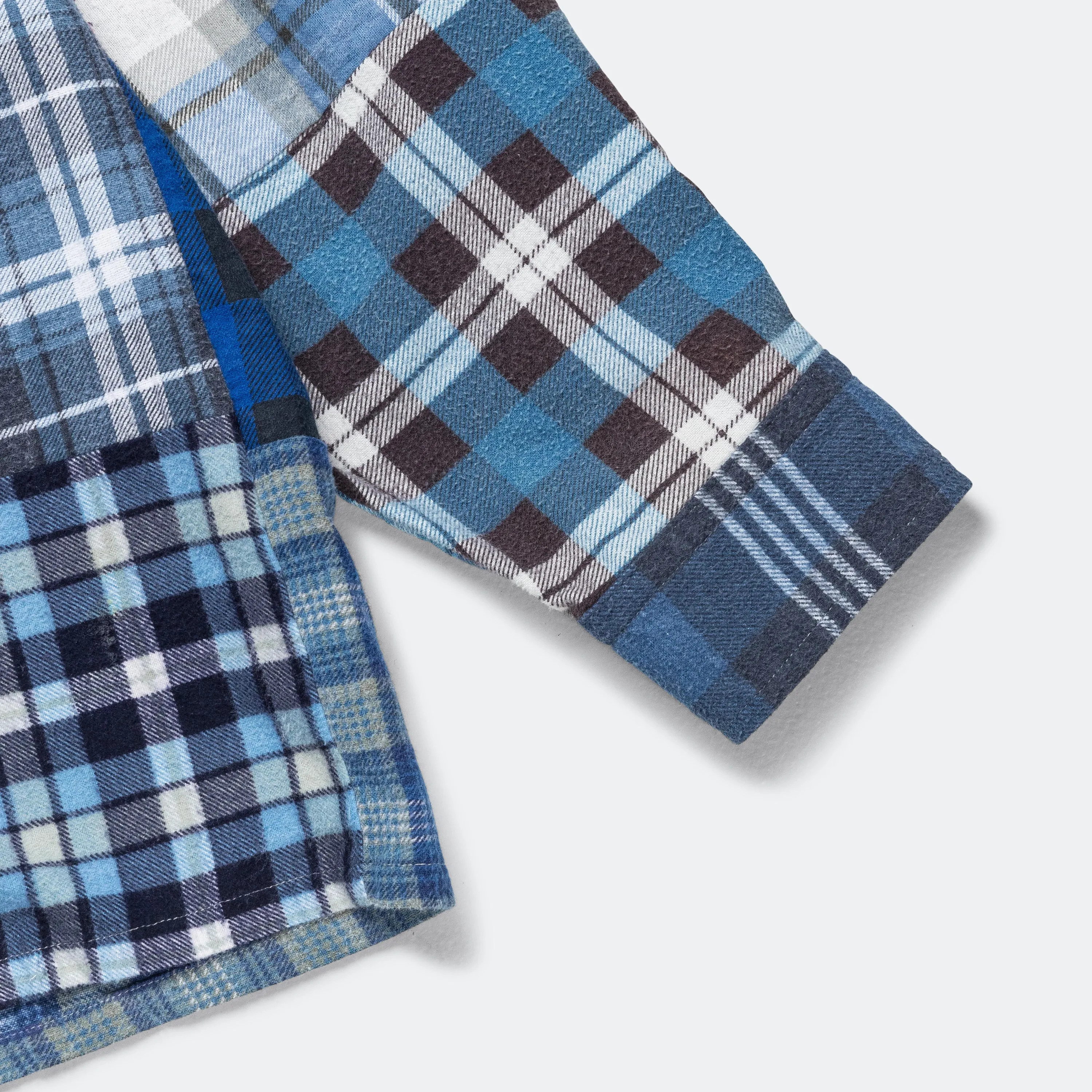 Rebuild Flannel Straight Hem Shirt SS25 - X-Large #1