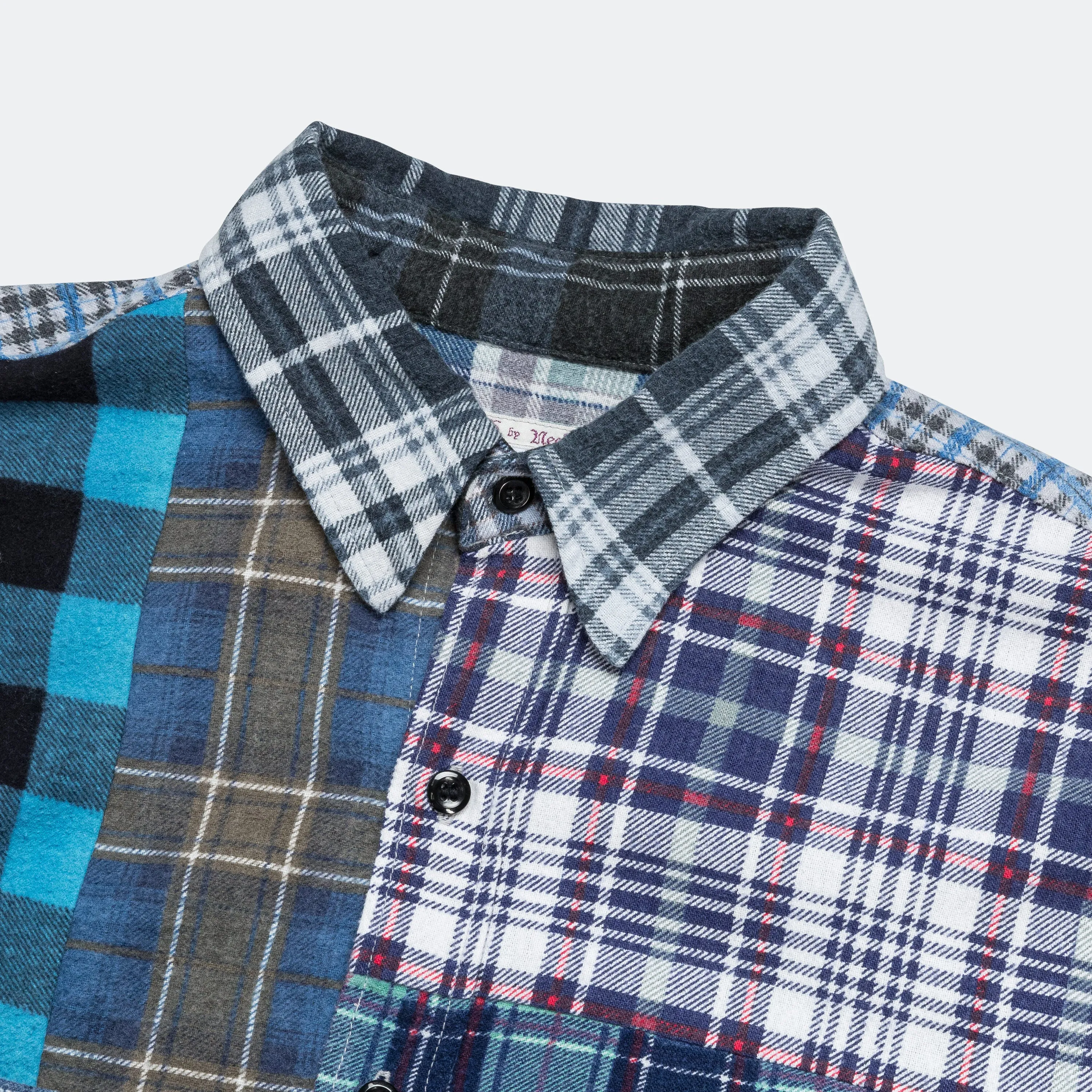 Rebuild Flannel Straight Hem Shirt SS25 - X-Large #1