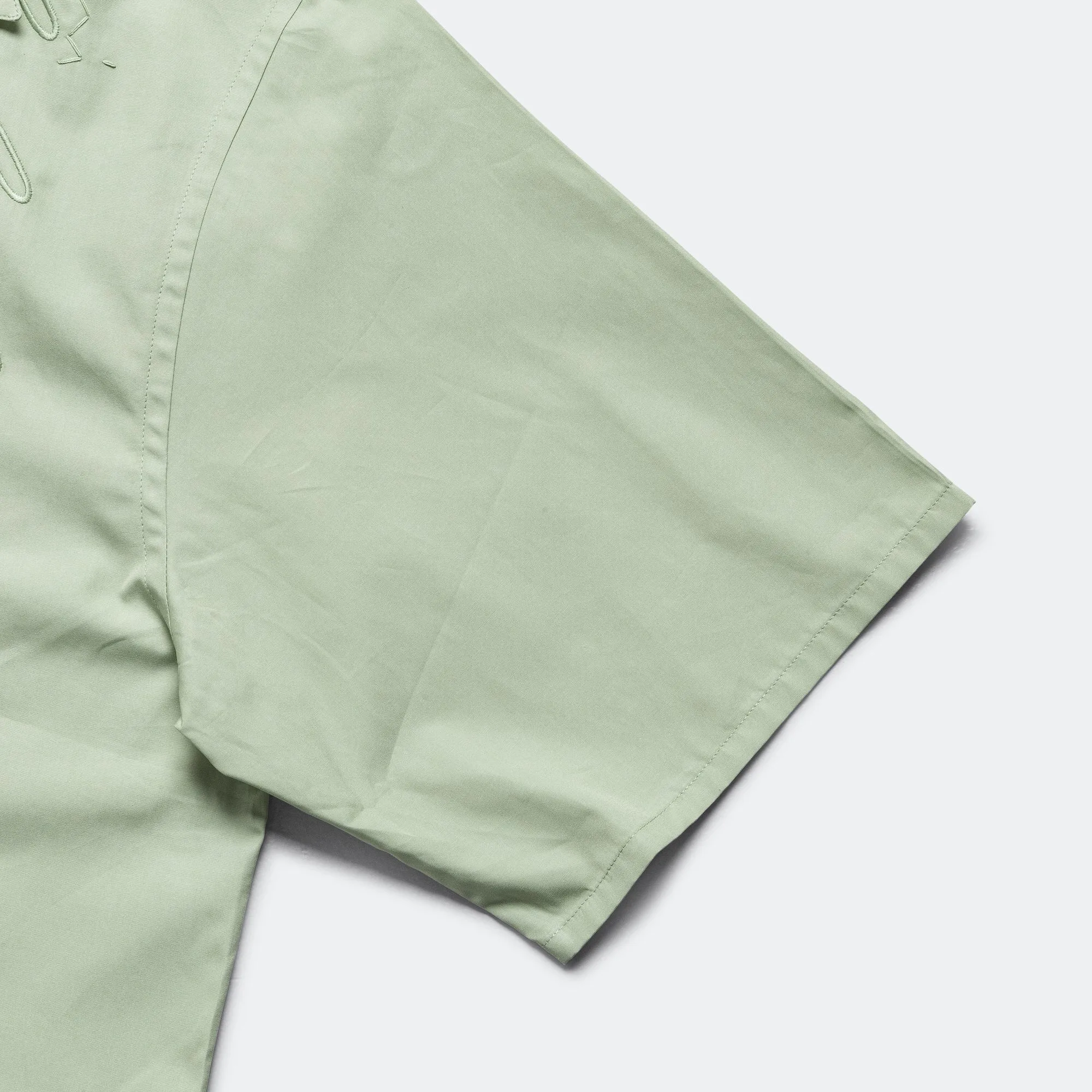 Short Sleeve Pattern Cotton Shirt - Linden