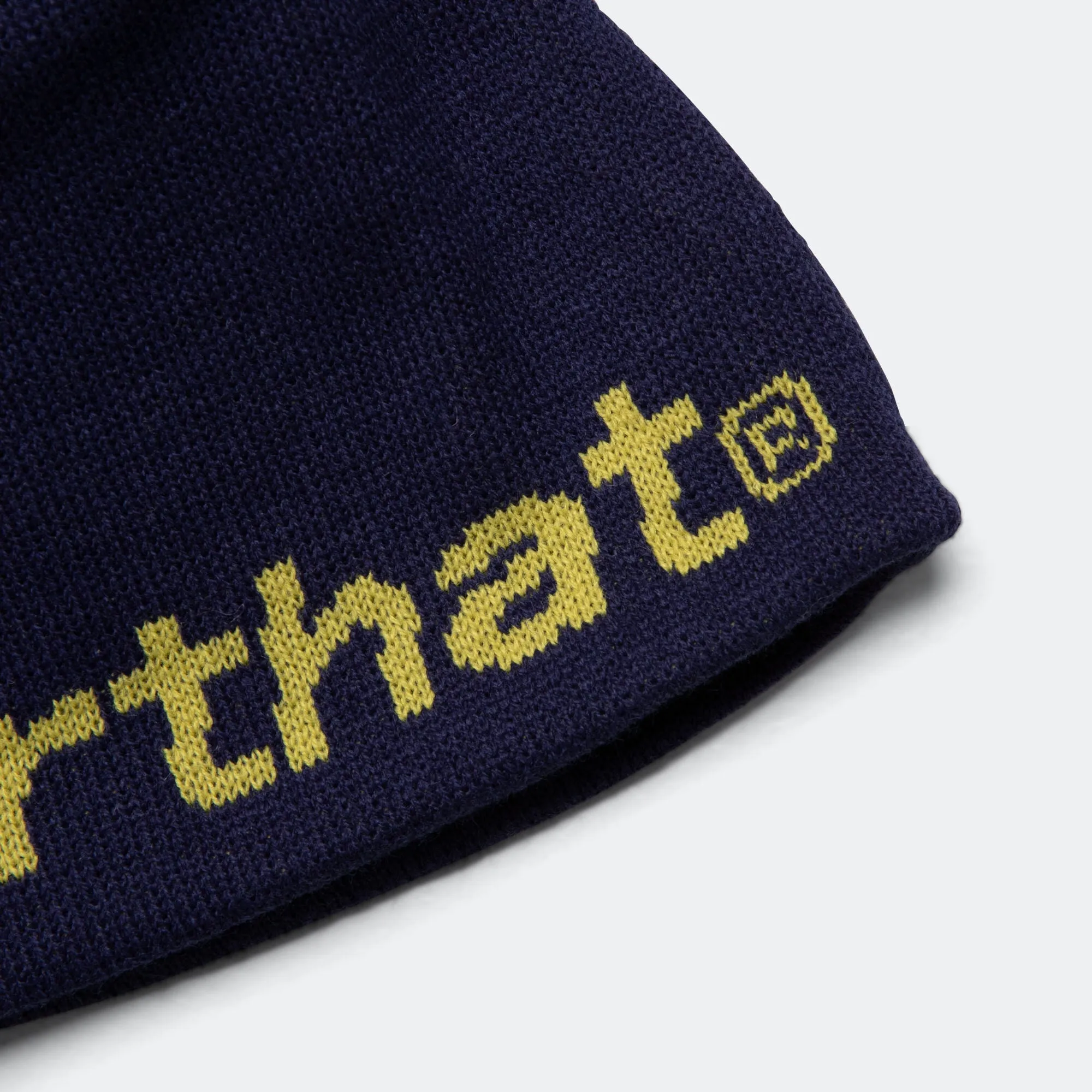 SP-Logo No Cuff Beanie - Navy