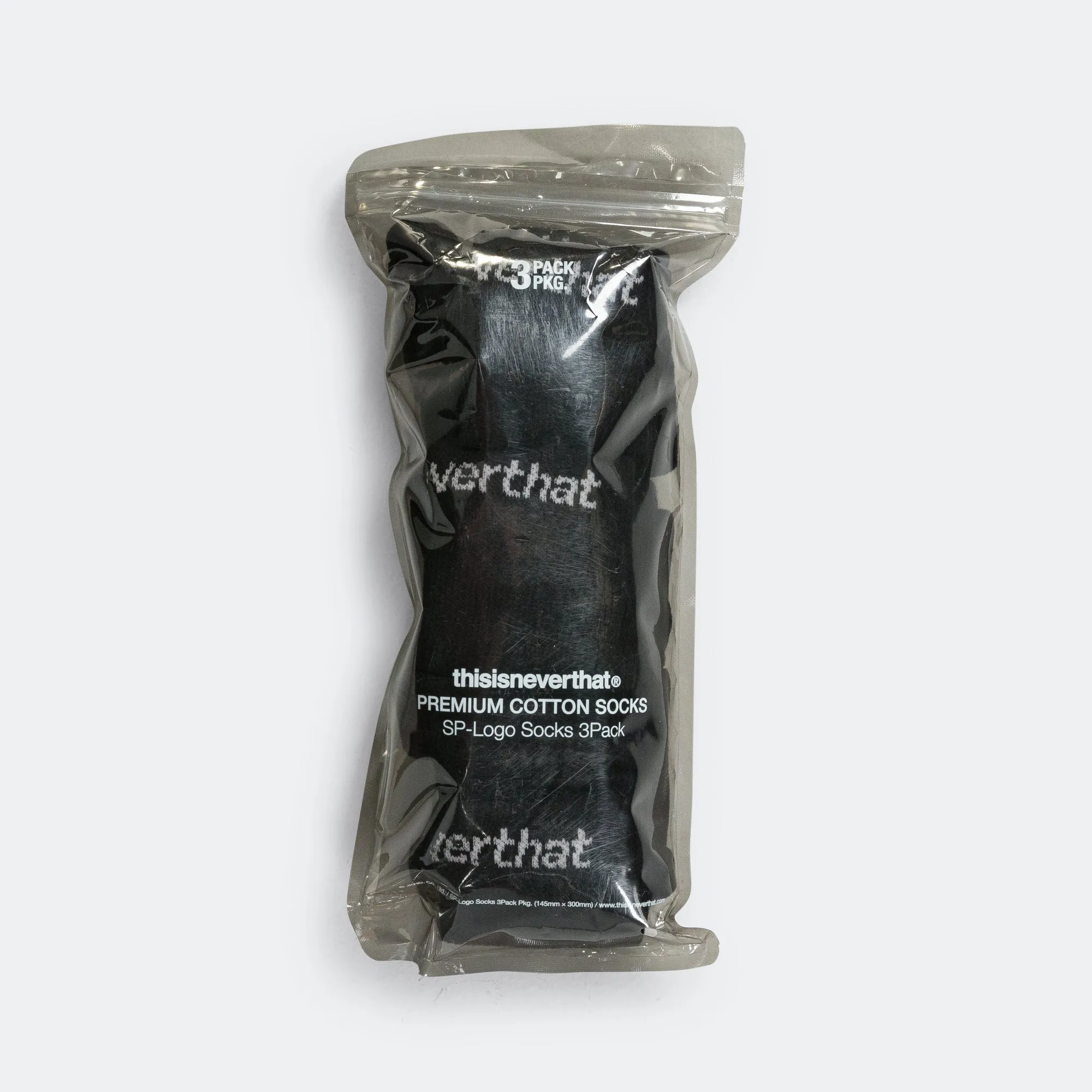 SP-Logo Socks 3Pack - Black