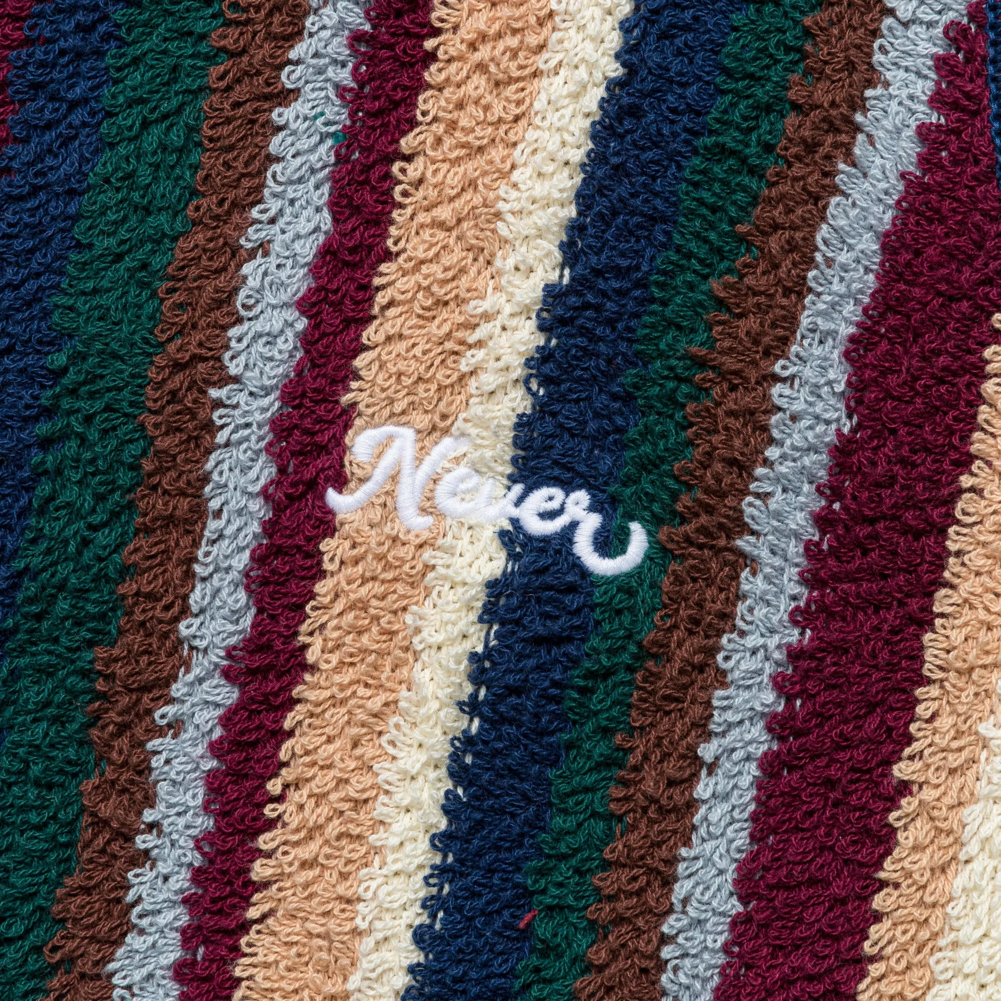 Striped Knit Vest - Navy