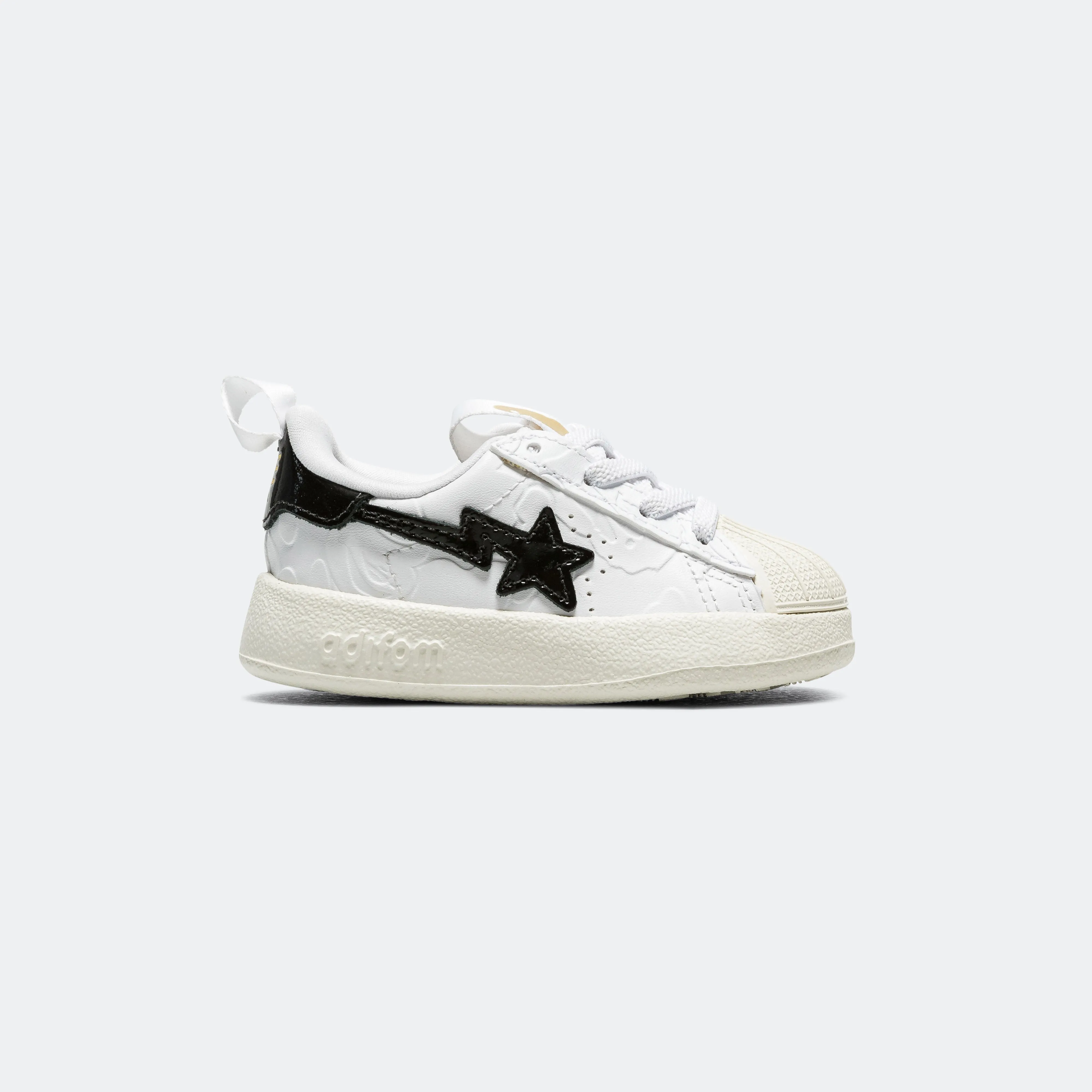Superstar V BAPE 360 Toddler - Footwear White/Core Black-Gold Metallic