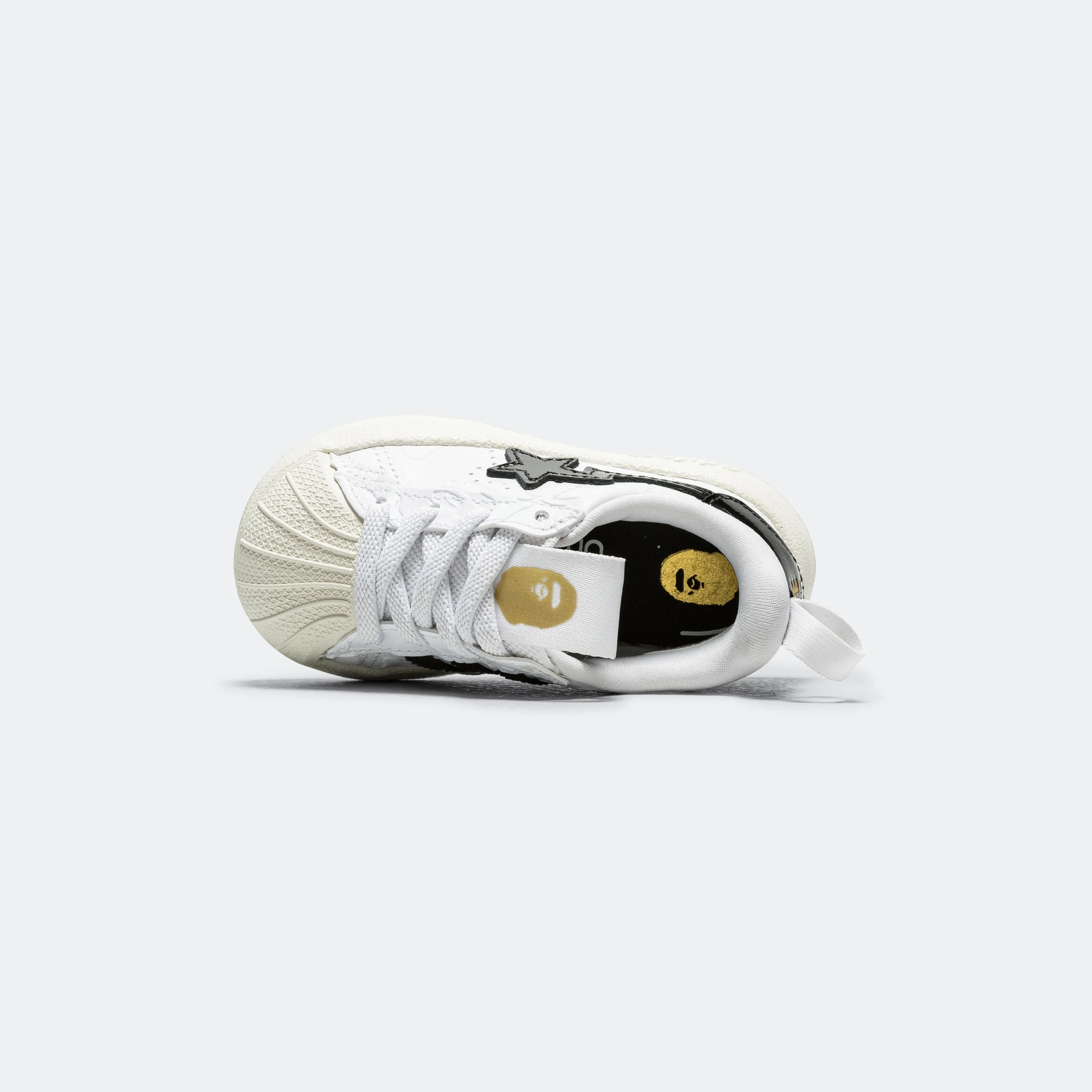 Superstar V BAPE 360 Toddler - Footwear White/Core Black-Gold Metallic