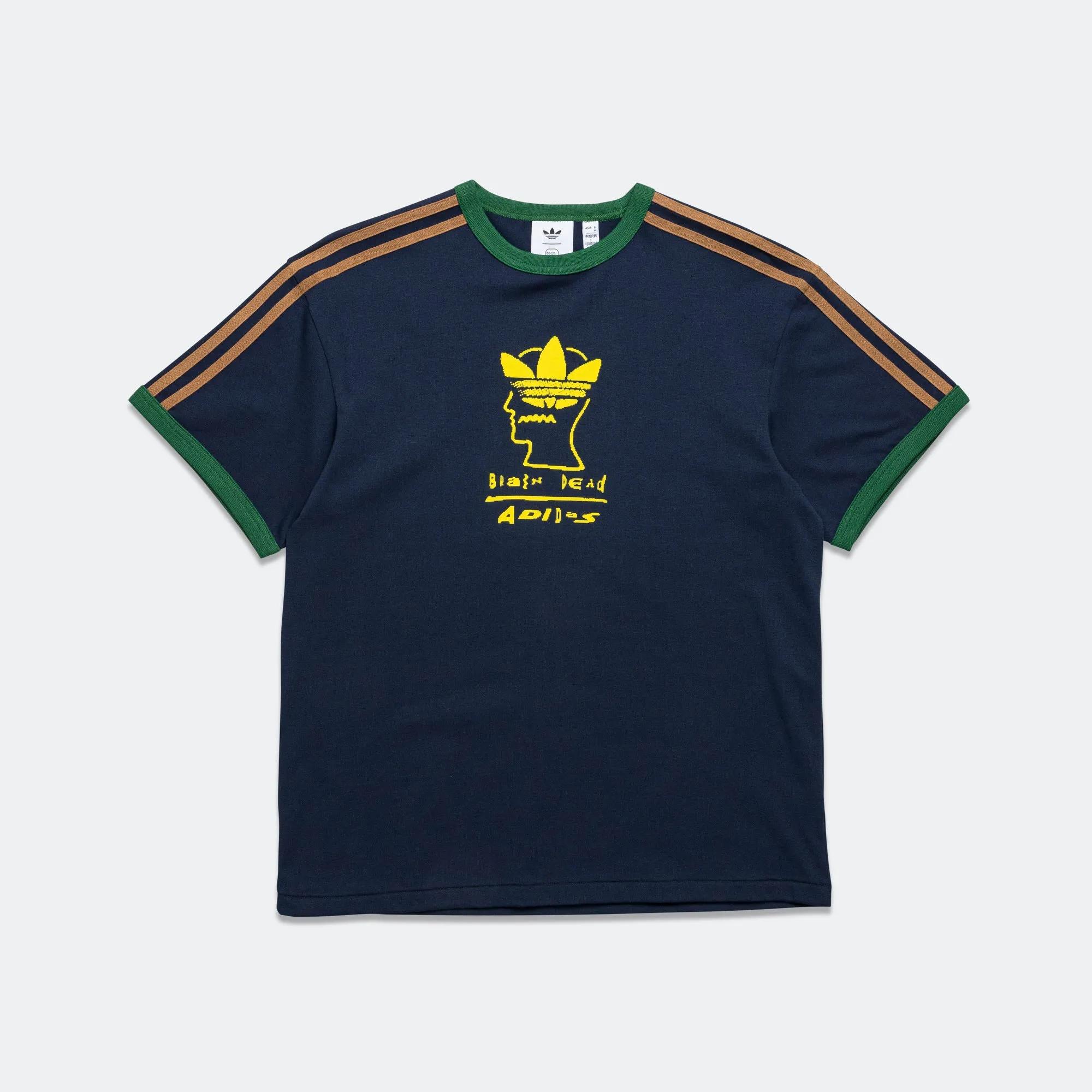 T-Shirt x Brain Dead - Collegiate Navy