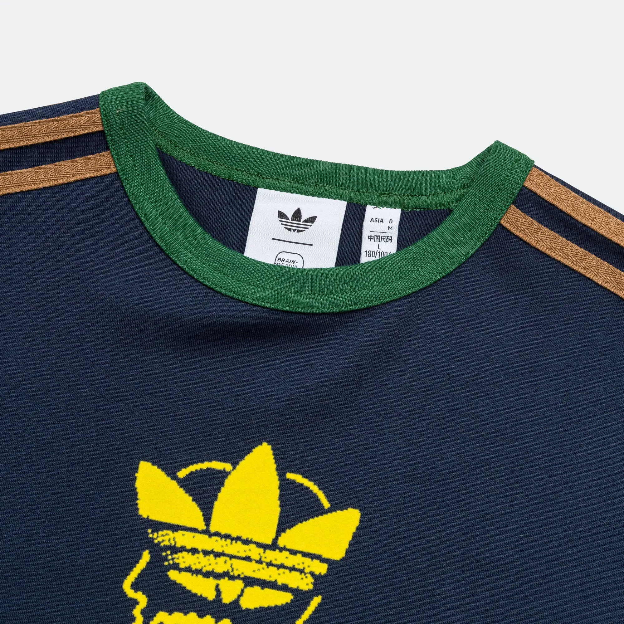 T-Shirt x Brain Dead - Collegiate Navy