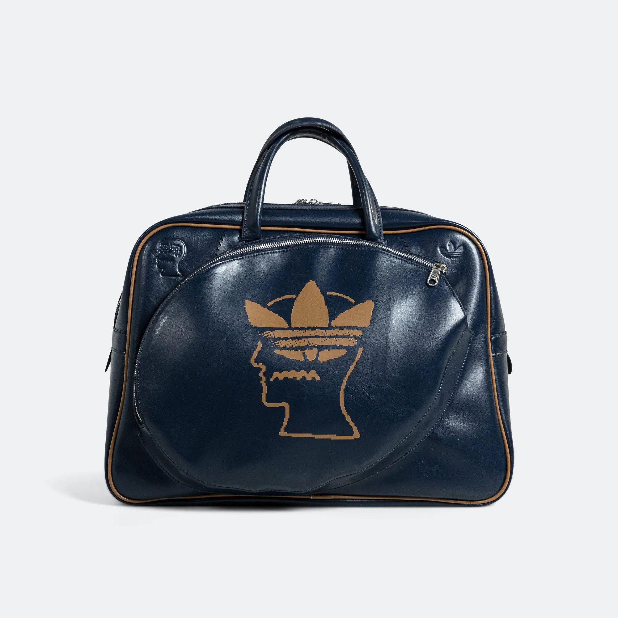 Tennis Airliner Bag x Brain Dead - Collegiate Navy/Brown Desert