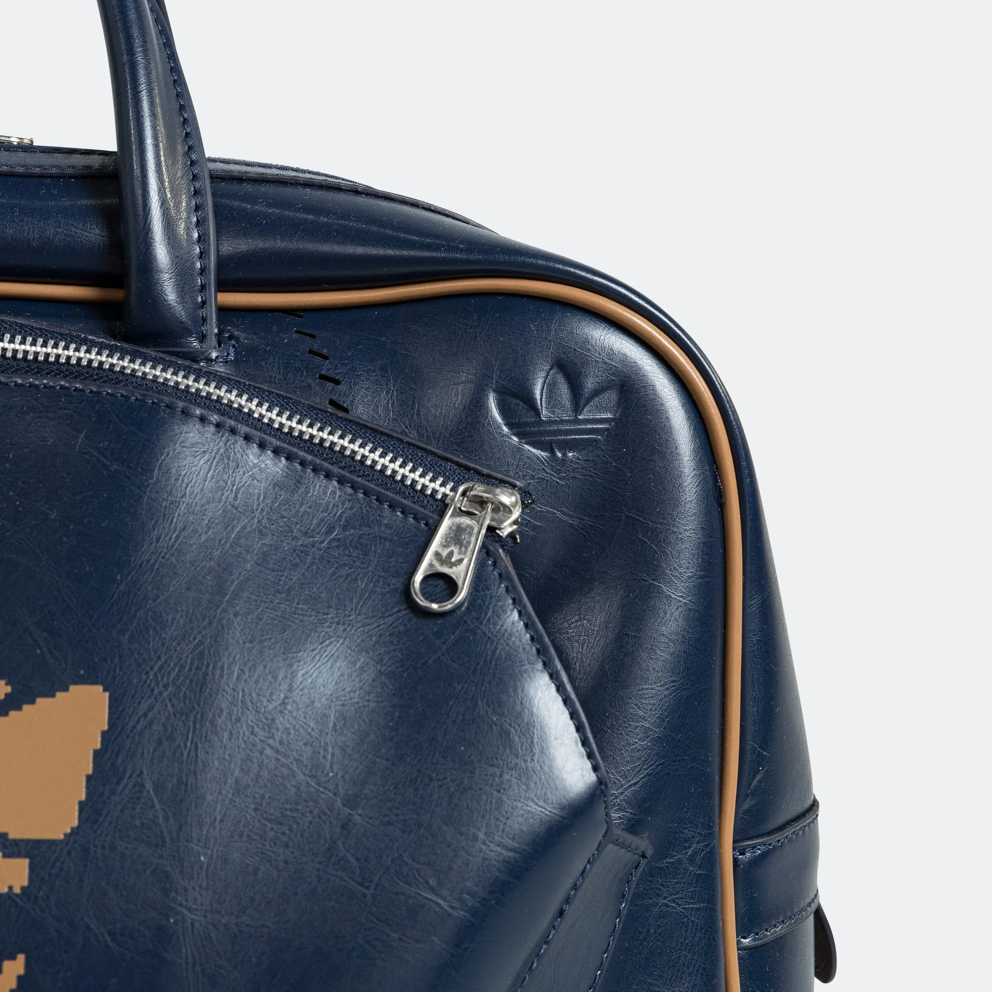 Tennis Airliner Bag x Brain Dead - Collegiate Navy/Brown Desert