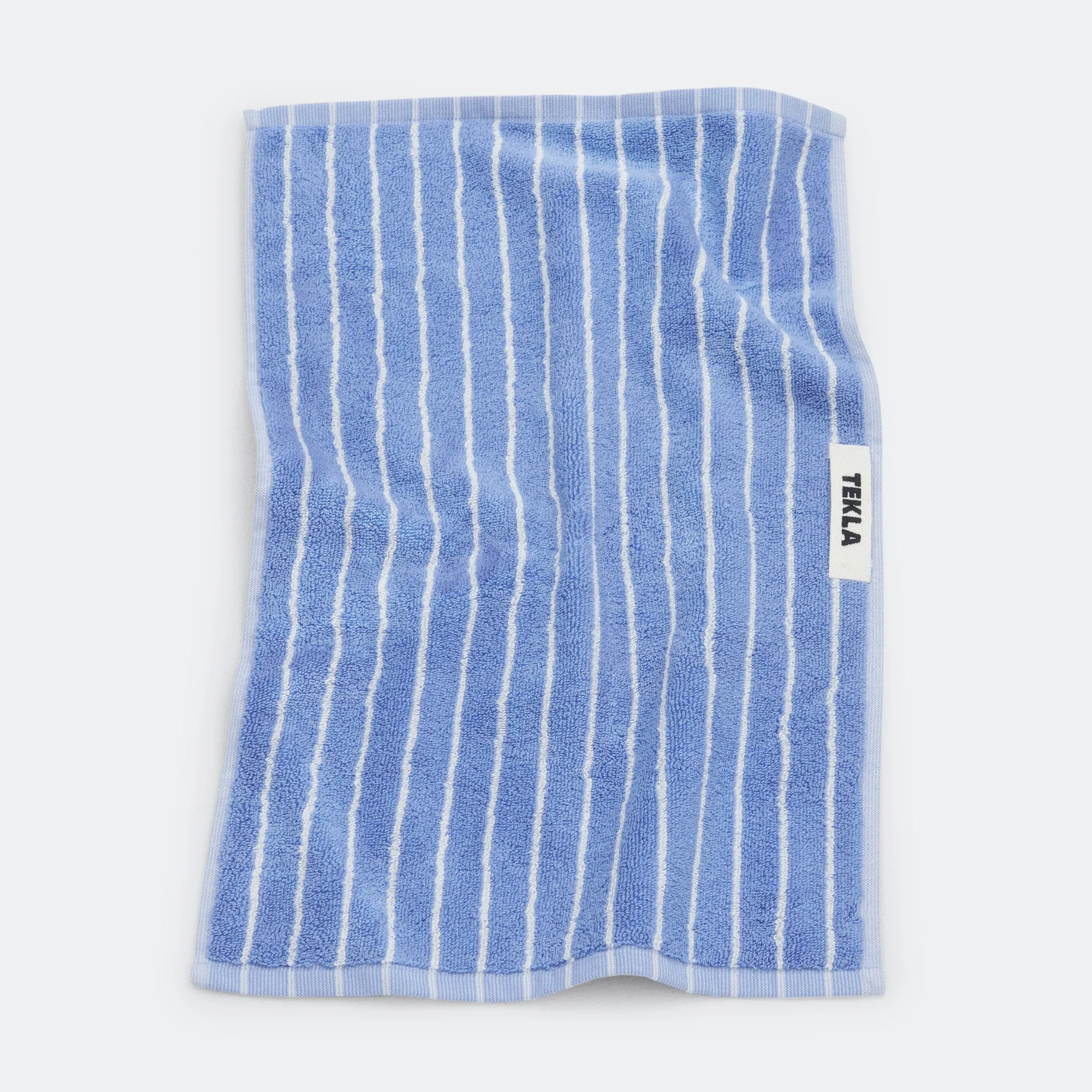 Terry Towel - Clear Blue Stripes