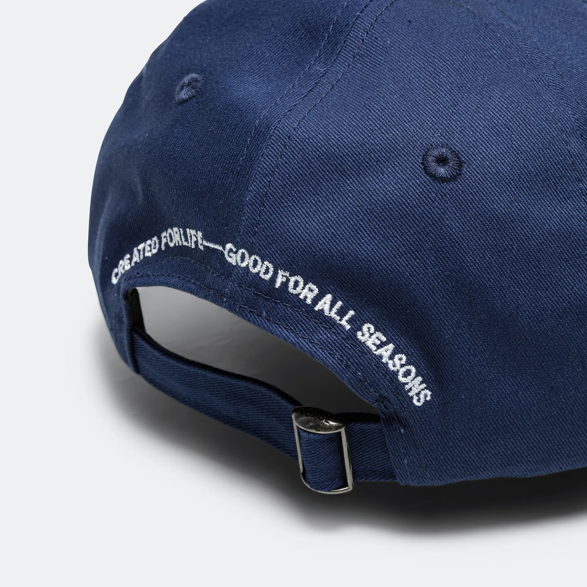 Twill 6-Panel Cap - Workwear Blue