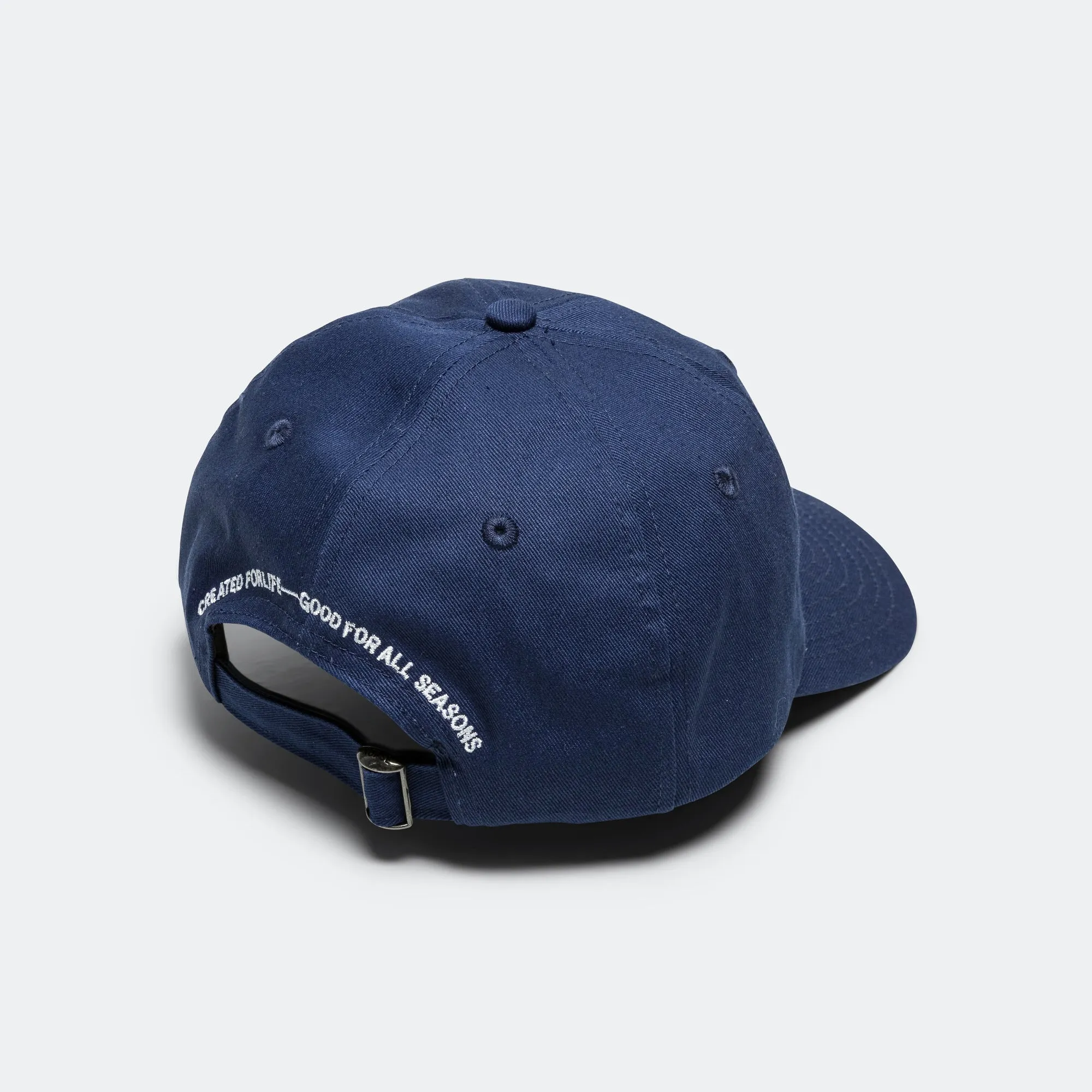 Twill 6-Panel Cap - Workwear Blue