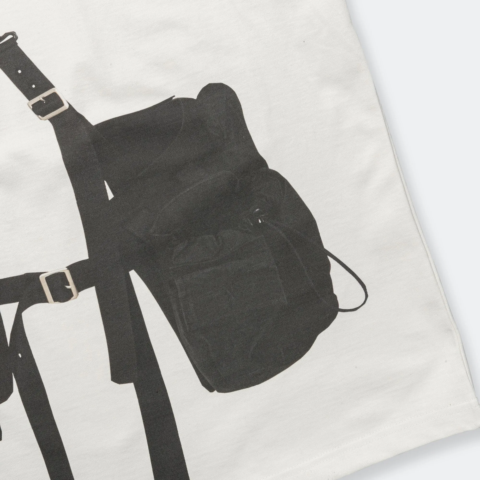 Utility Vest Trompe L'oeil T-Shirt - White