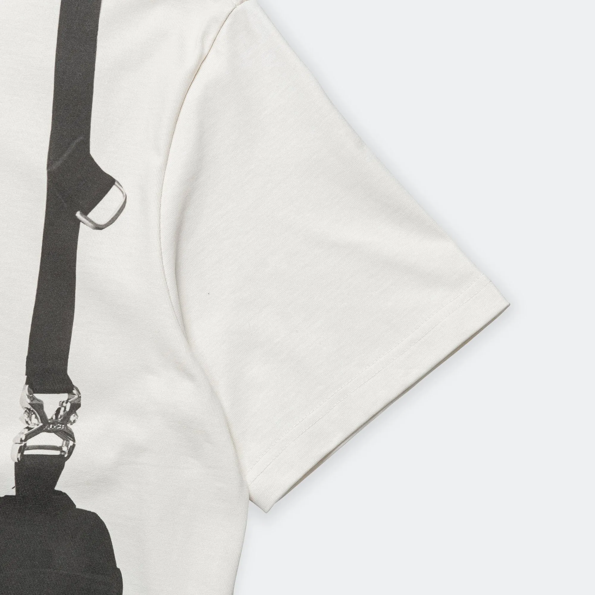 Utility Vest Trompe L'oeil T-Shirt - White