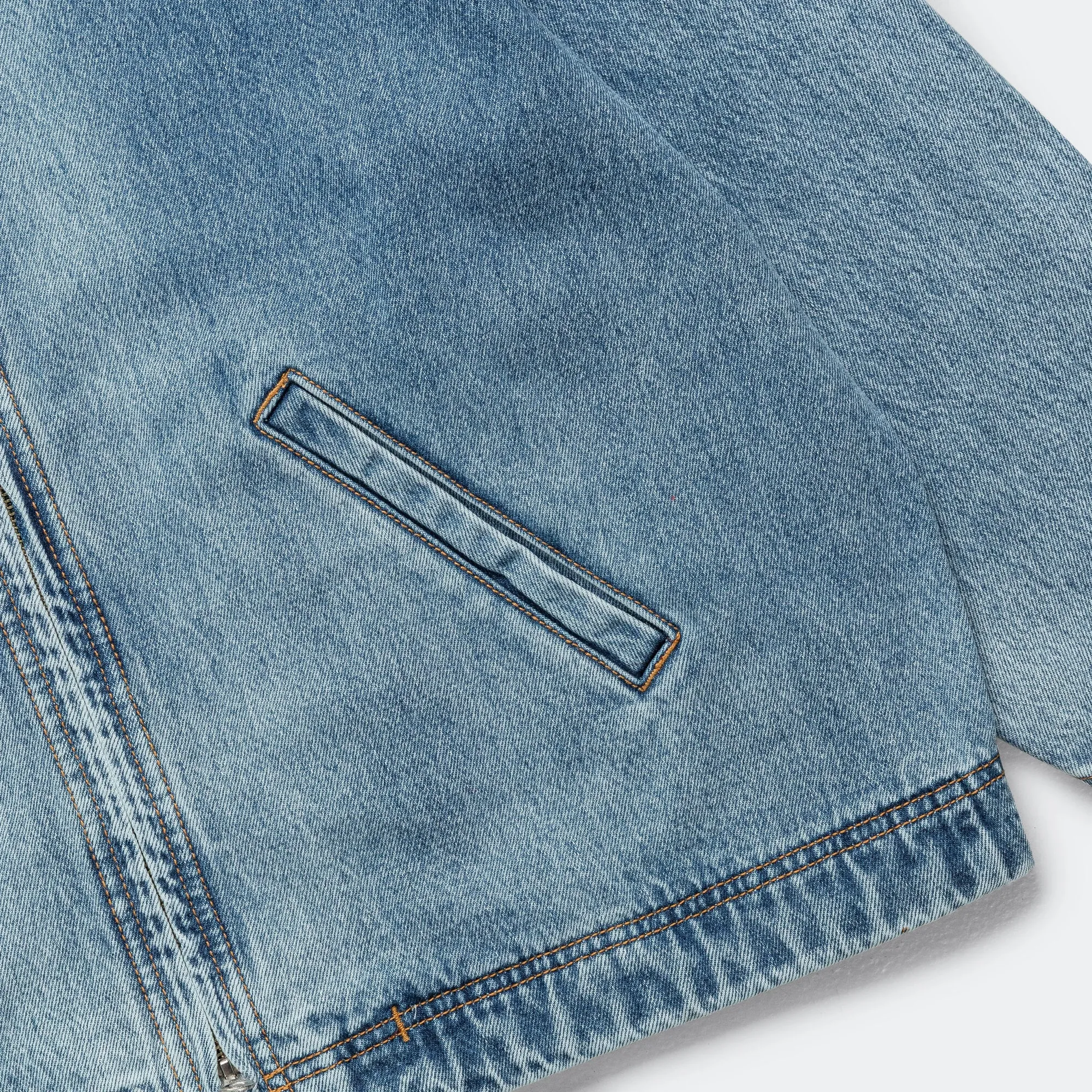 Washed Carpenter Jacket - Blue