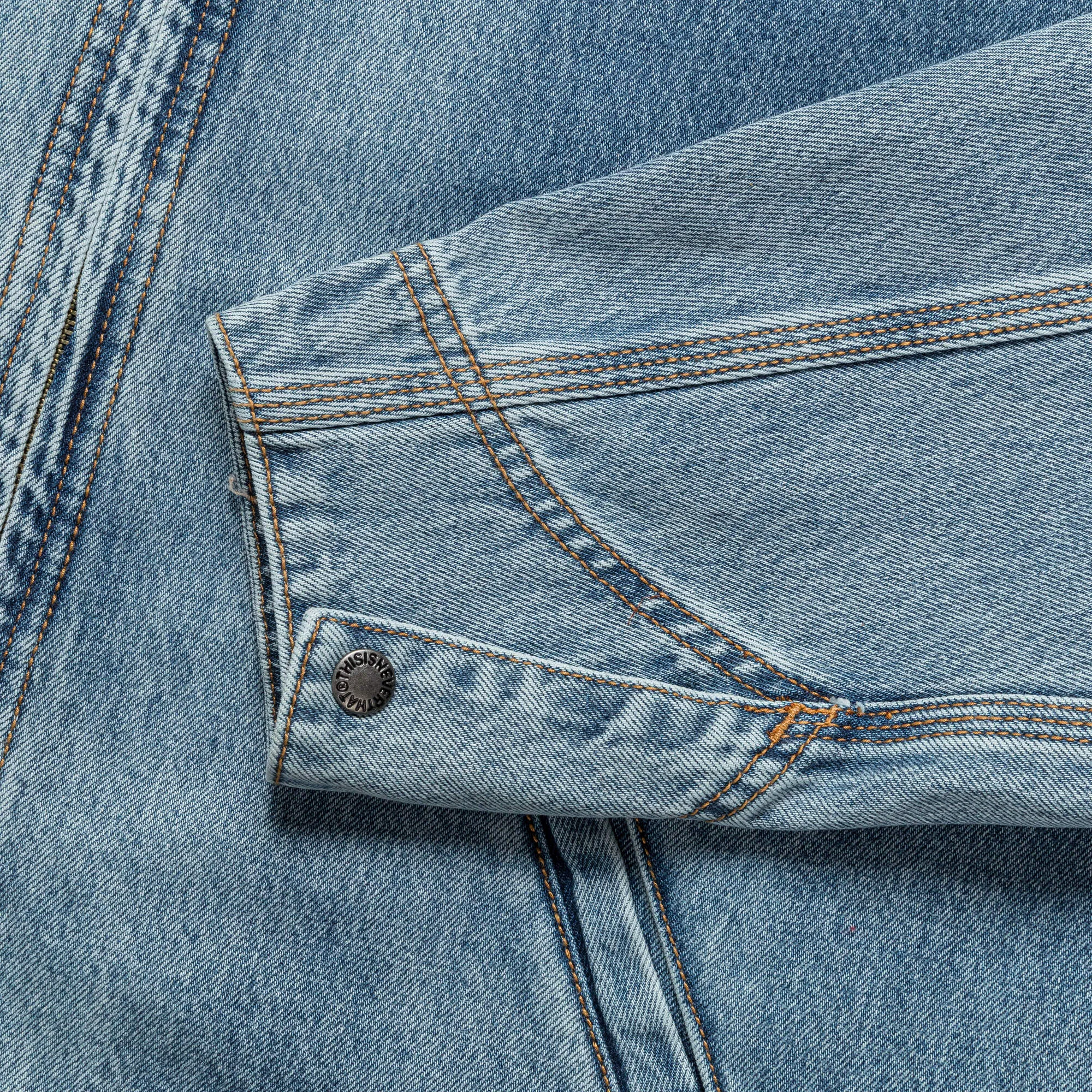 Washed Carpenter Jacket - Blue