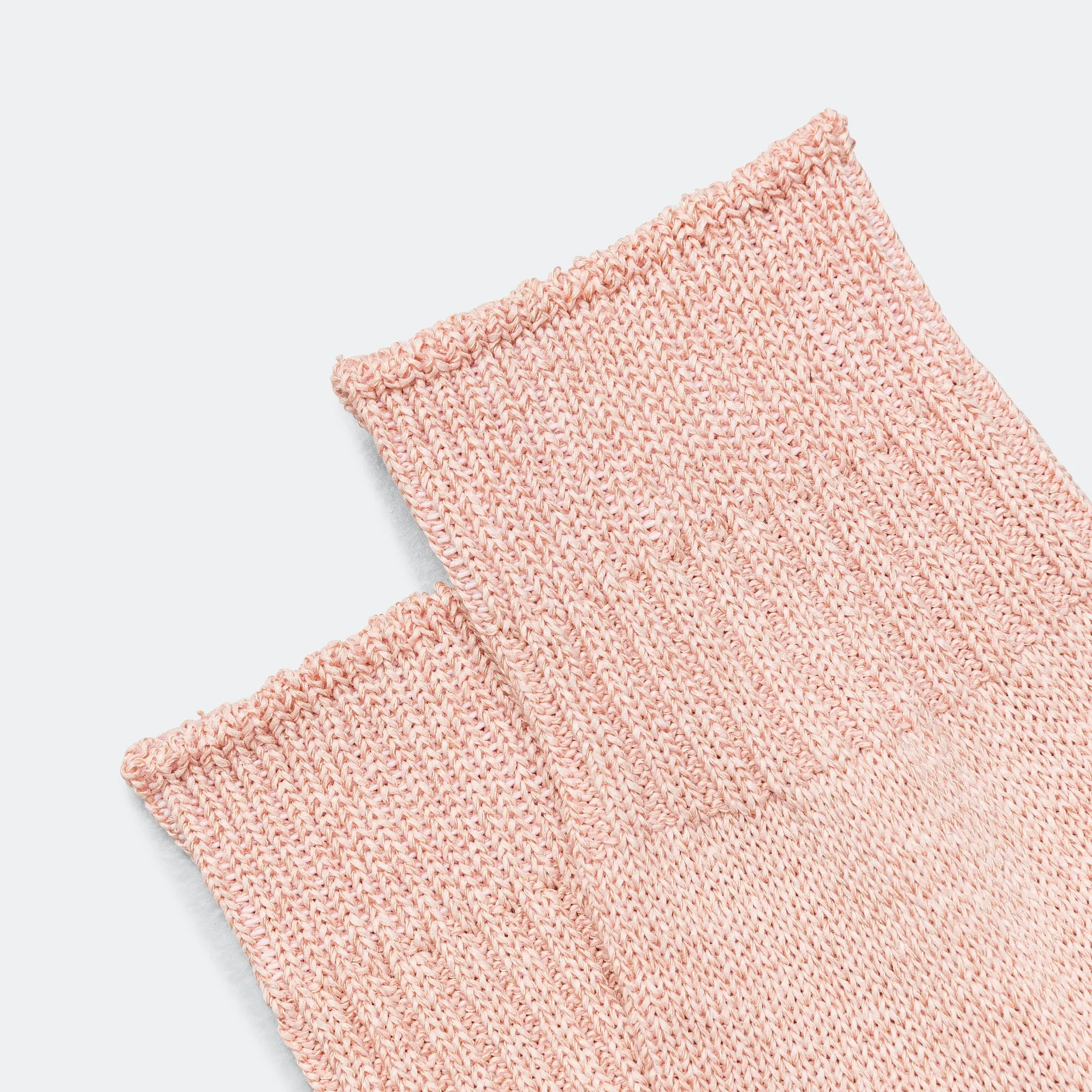 WASHI Short Rib Socks - Rose