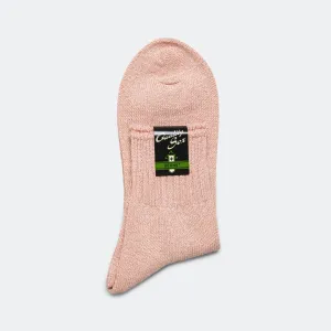 WASHI Short Rib Socks - Rose
