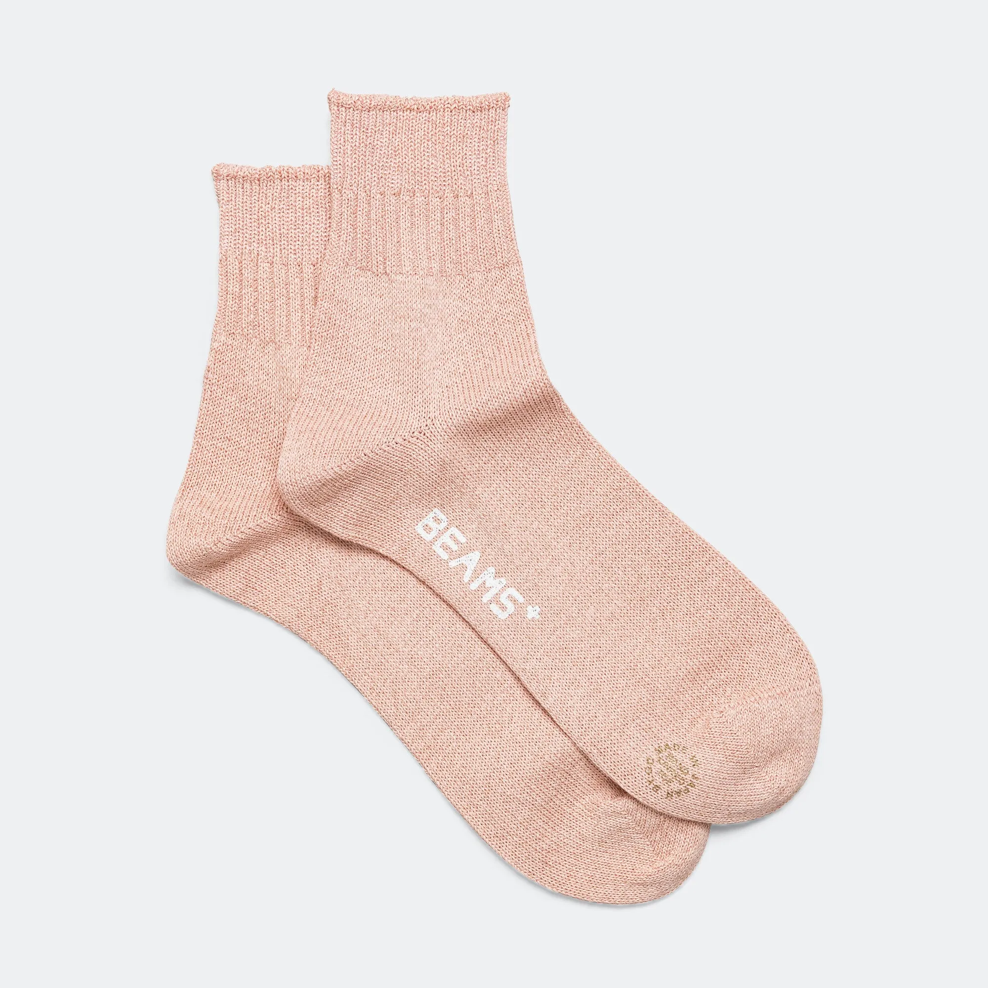 WASHI Short Rib Socks - Rose