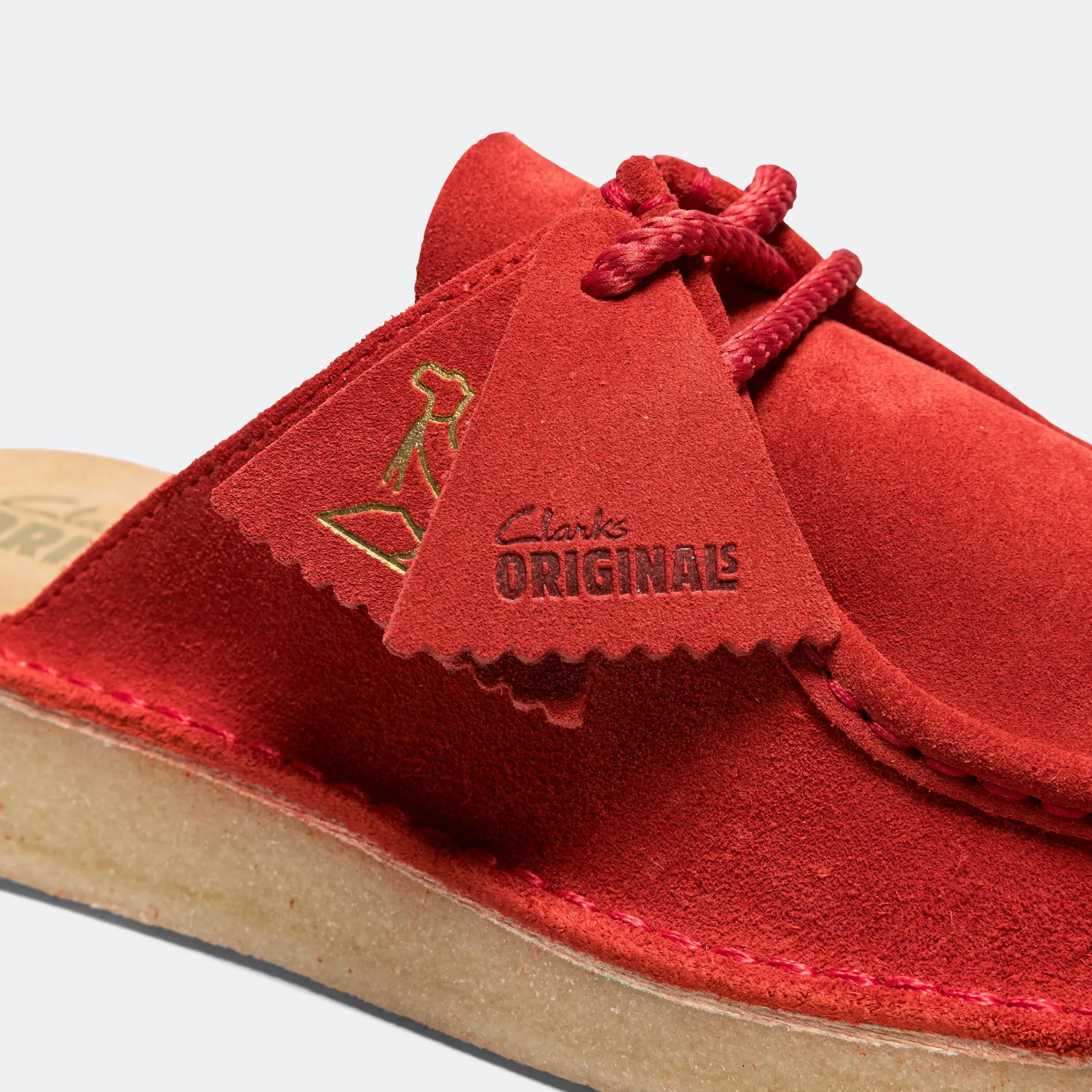 Womens DSRTNomad Mule - Red Suede