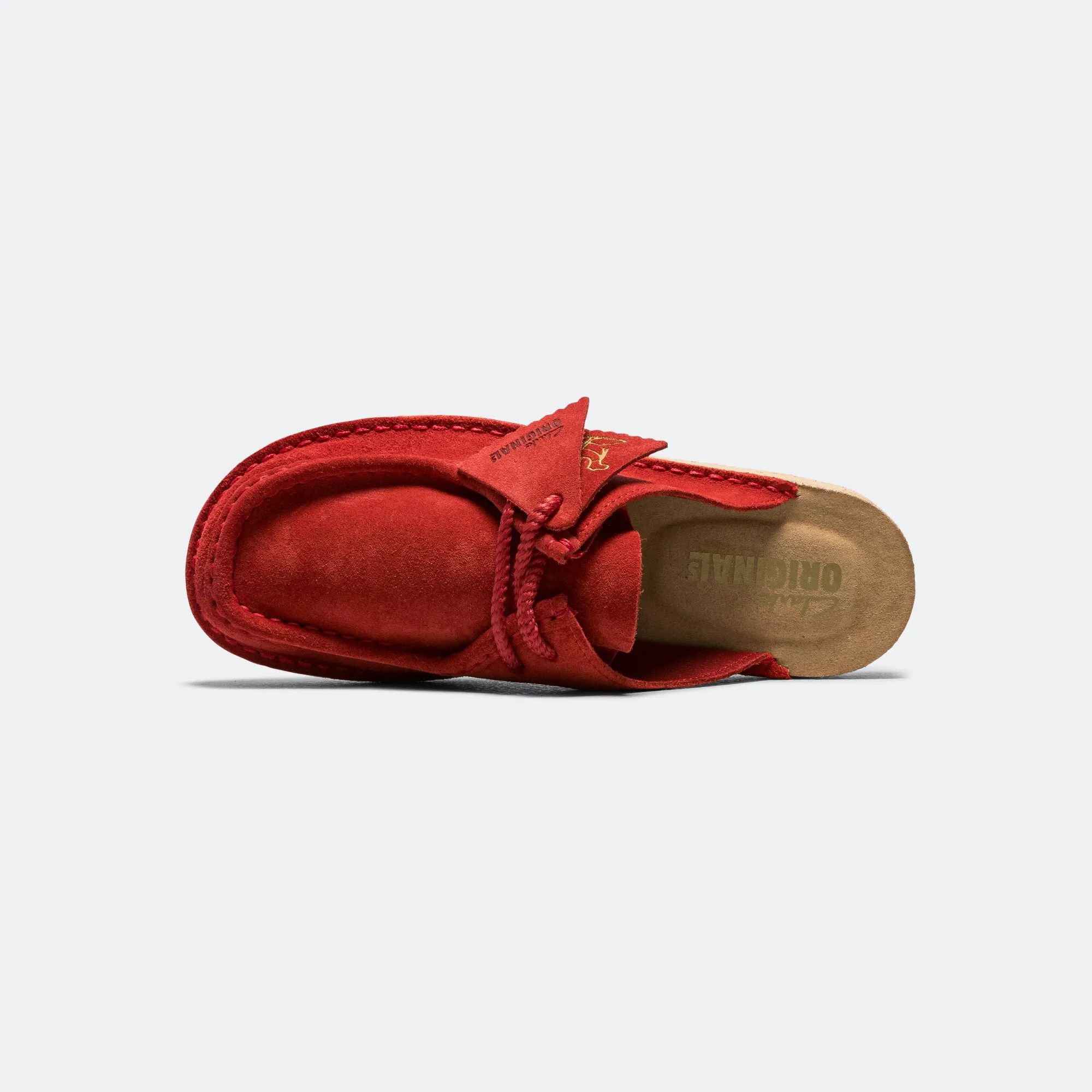 Womens DSRTNomad Mule - Red Suede