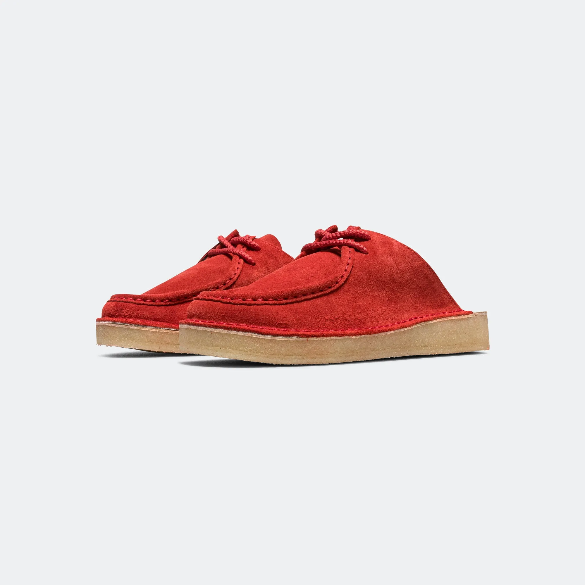 Womens DSRTNomad Mule - Red Suede