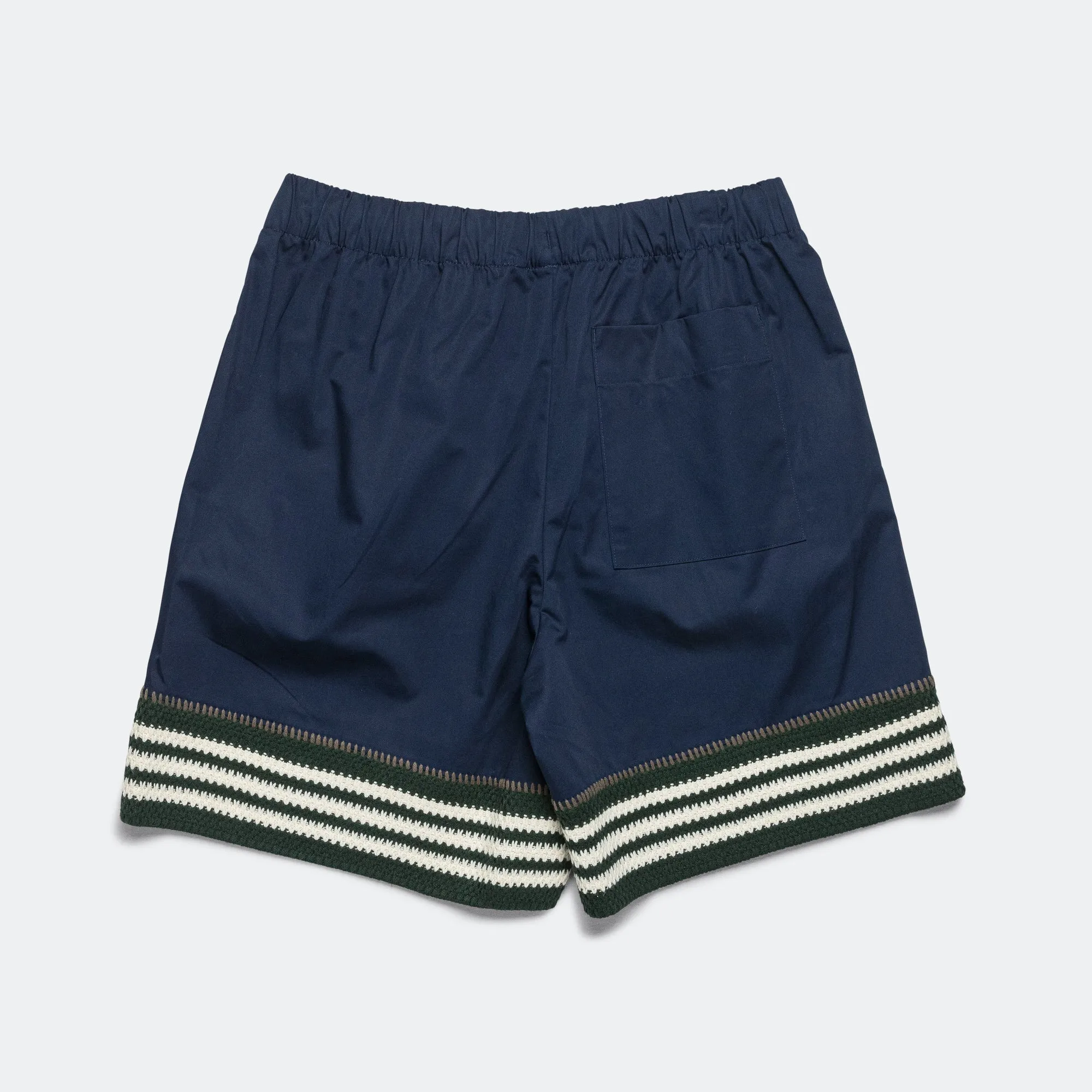 Woven Short by Edison Chen x CLOT - Night Indigo