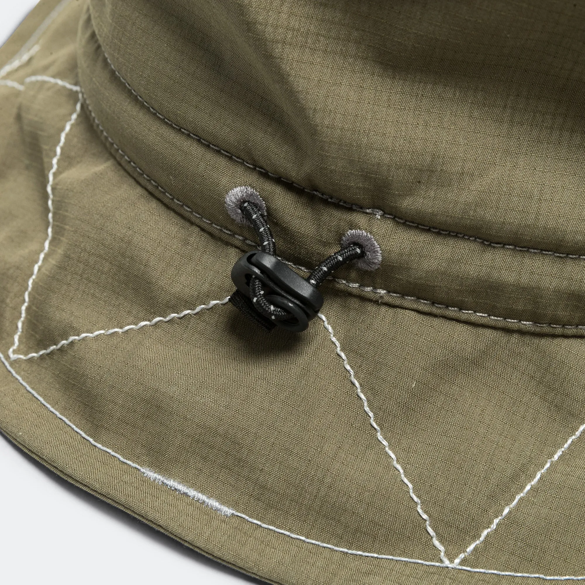 ZigZag Stitch Hat x and wander - Khaki